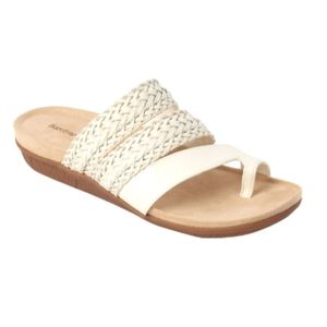 BearPaw White Jonelle Sandals